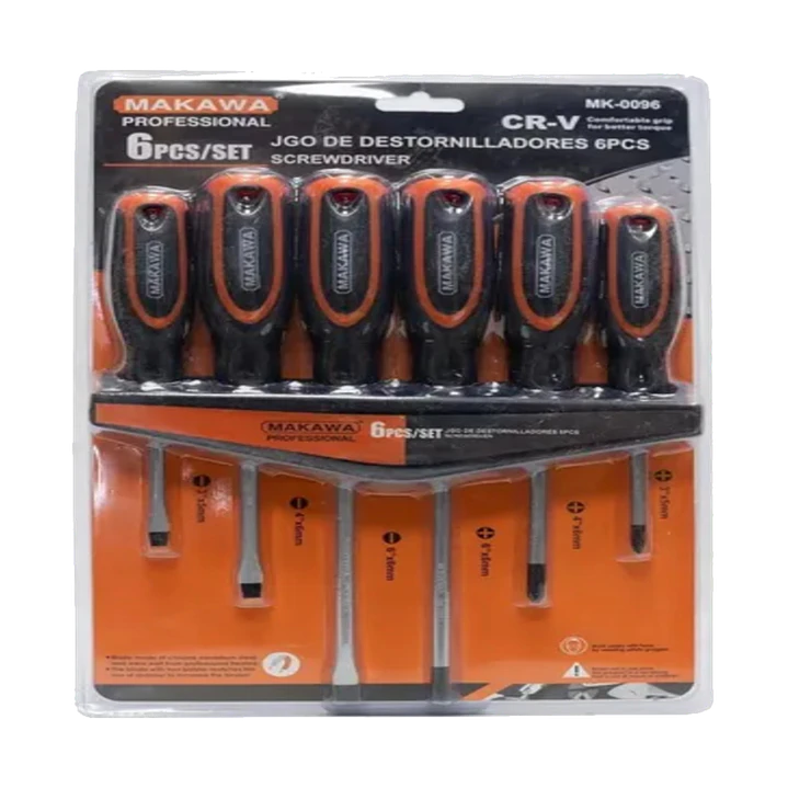 JGO DESTORNILLADOR 6PCS MAKAWA 1