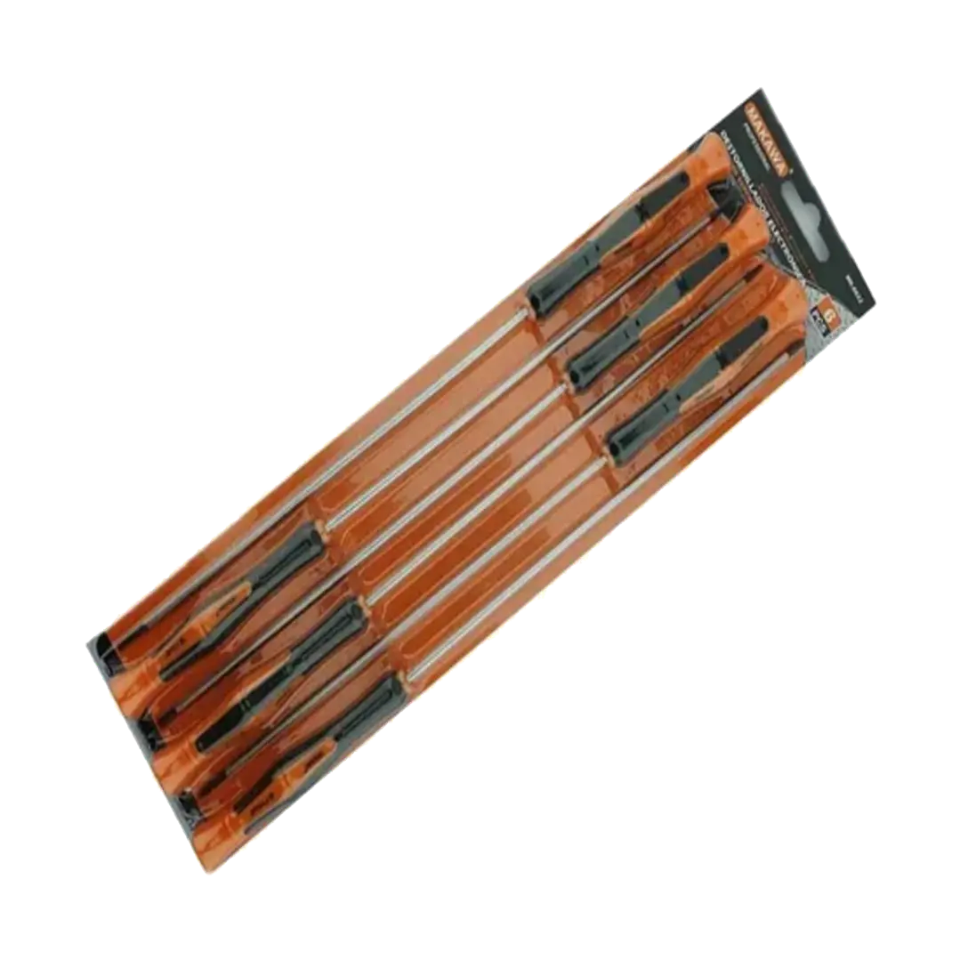 Juego De Destornilladores Para Electronica 6 Piezas Makawa 1