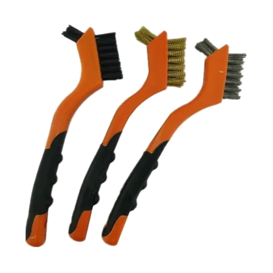 Juego De Mini Escobillas 175mm 3 Piezas Makawa Mk-0825 1