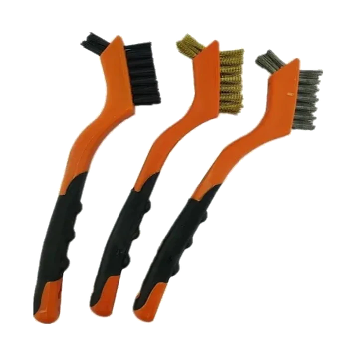 Juego De Mini Escobillas 175mm 3 Piezas Makawa Mk-0825 1