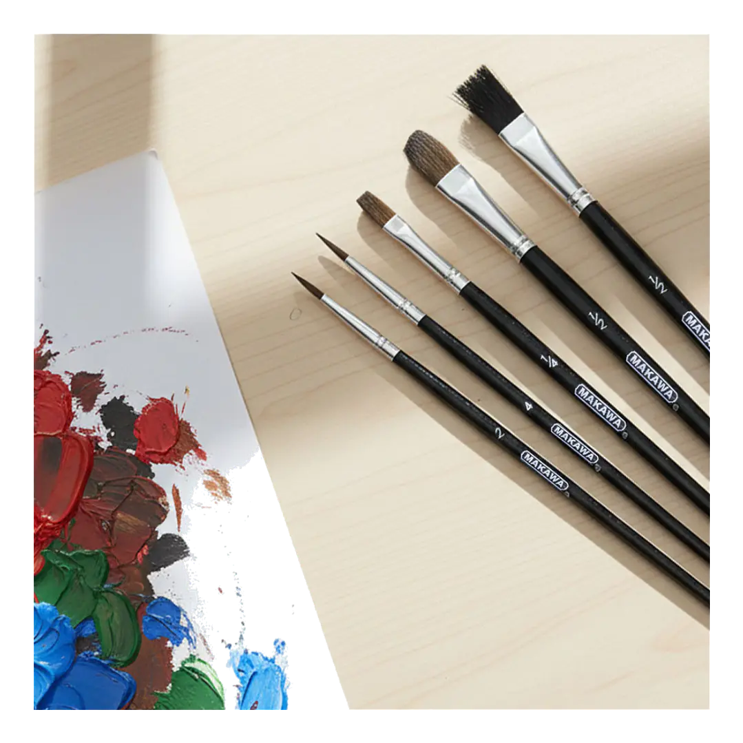 JGO DE PINCELES X5PCS MAKAWA 1