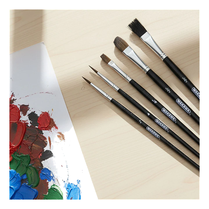 JGO DE PINCELES X5PCS MAKAWA 1