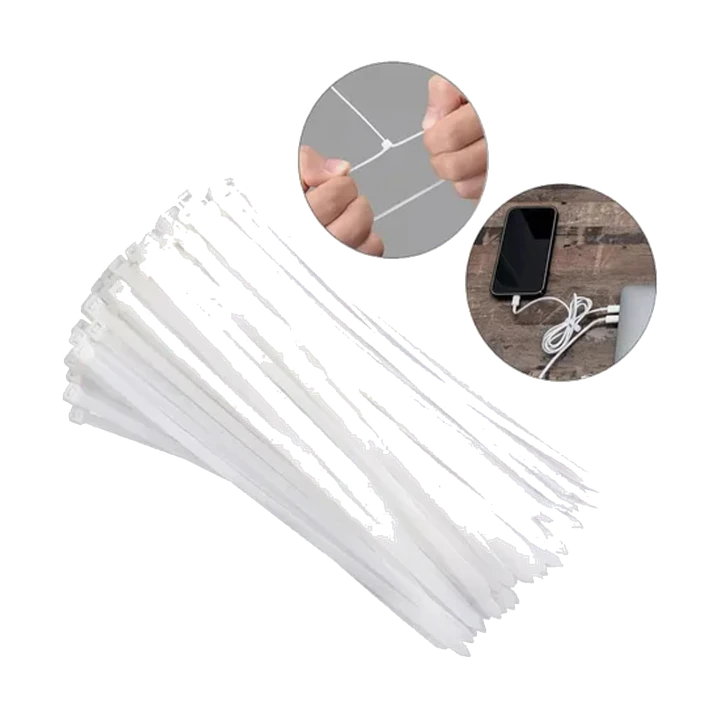 AMARRA PLASTICA 2.5X100MM BLANCO 1