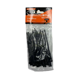 AMARRA PLASTICA 2.5X100MM NEGRO
