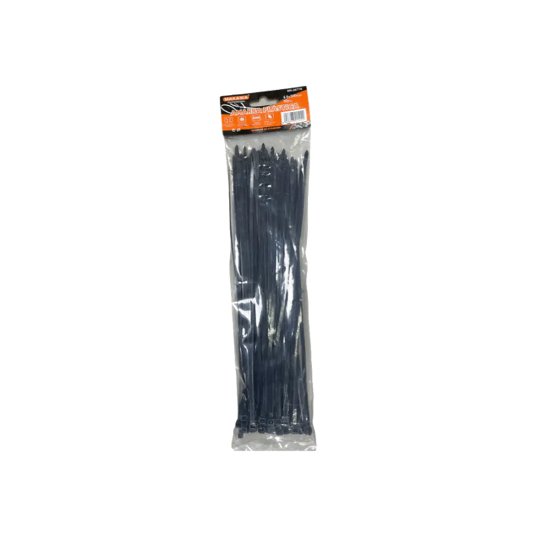 AMARRA PLASTICA 4.8X300MM NEGRO 1