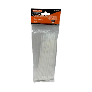 AMARRA PLASTICA 3.6X200MM BLANCO