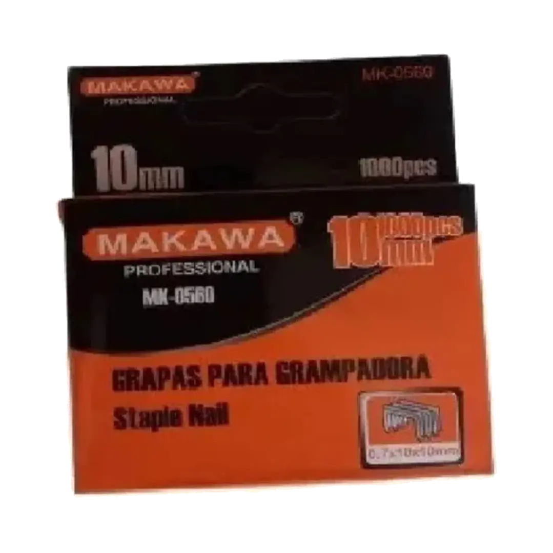 GRAPAS PARA GRAPADORA 0.7X10MM MAKAWA 1