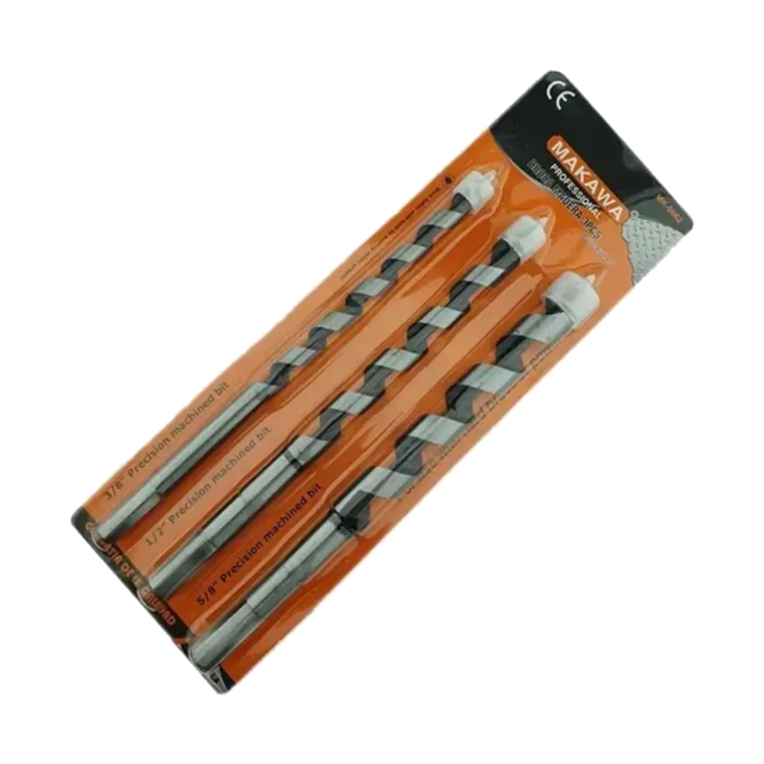 Broca Madera 3 Piezas Makawa Mk-0662 1