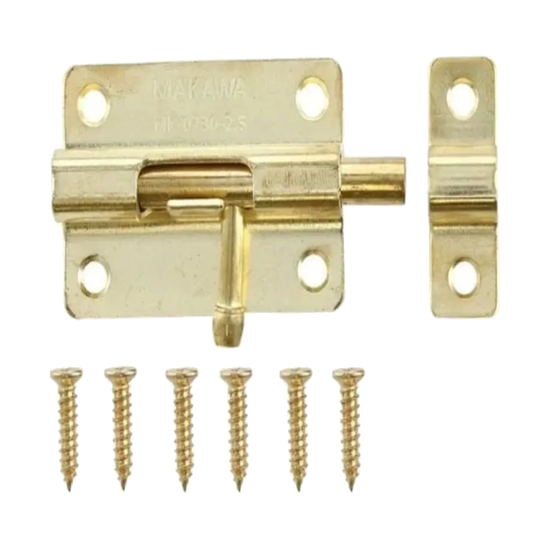 PICAPORTE DORADO 2.5 MAKAWA 1