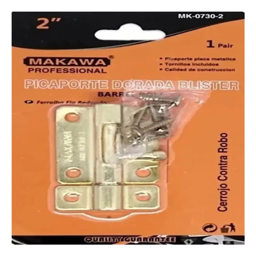 PICAPORTE DORADO 2 MAKAWA 1