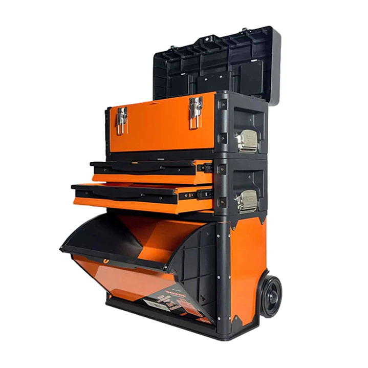 CAJA DE HERRAMIENTA CON RUEDAS 52X32X72CM MAKAWA 1