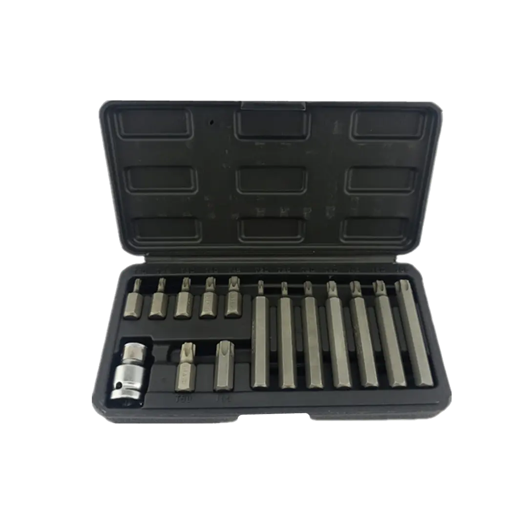 JGO PUNTA DESTORNILLADOR 15PCS T20-T55 MAKAWA 1