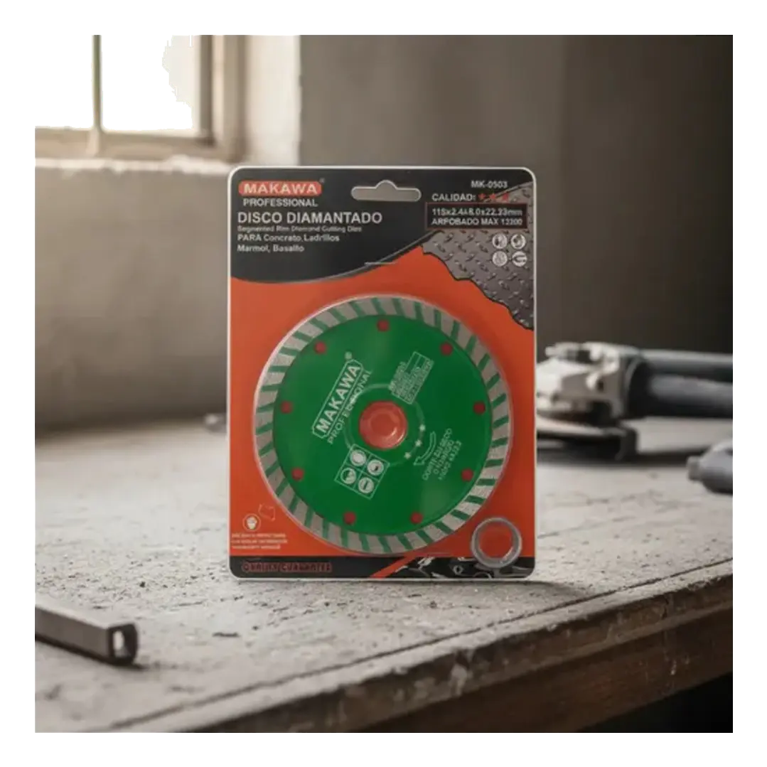 DISCO DIAMANTADO 115MM TURBO MAKAWA 1