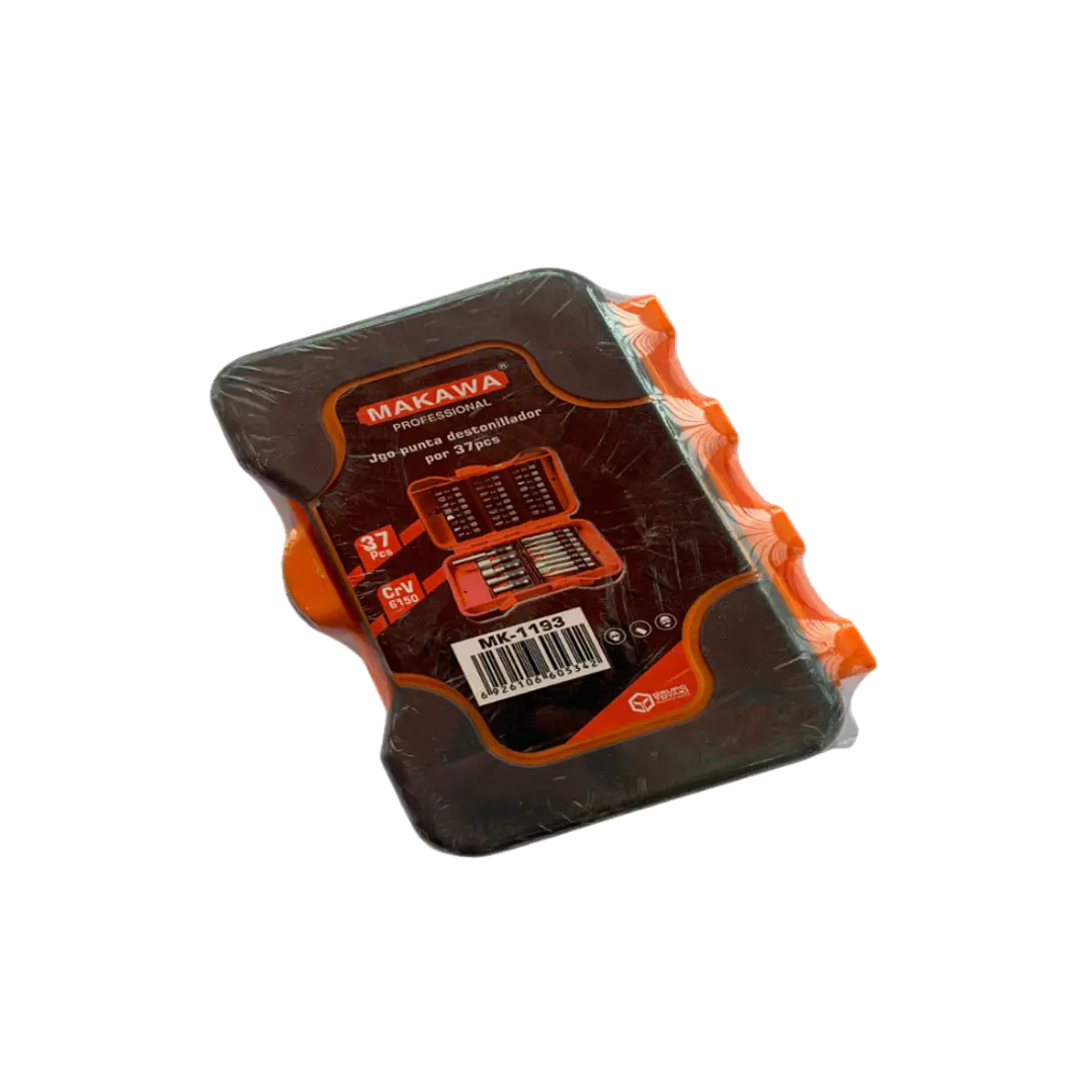 JGO PUNTA DESTONILLADOR POR 37PCS MAKAWA 1