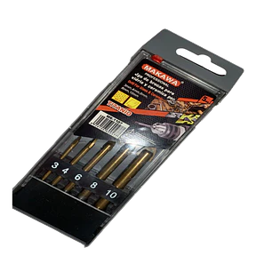 JGO DE BROCAS PARA VIDRIO Y CERAMICO POR 5PCS MAKAWA