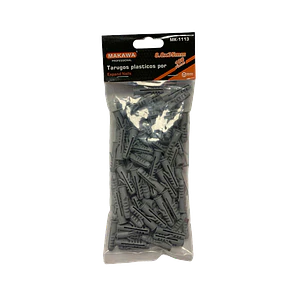 TARUGOS PLASTICOS  8x35mm POR 100PCS MAKAWA
