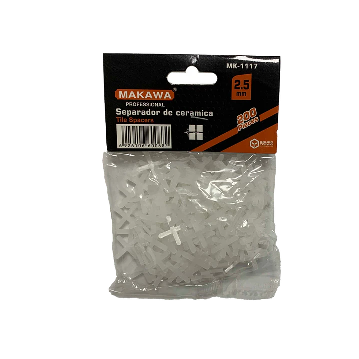 SEPARADOR DE CERAMICA 2.5mm POR 200PCS MAKAWA  1