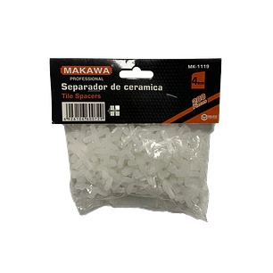 SEPARADOR DE CERAMICA 4.0mm POR 200PCS MAKAWA 