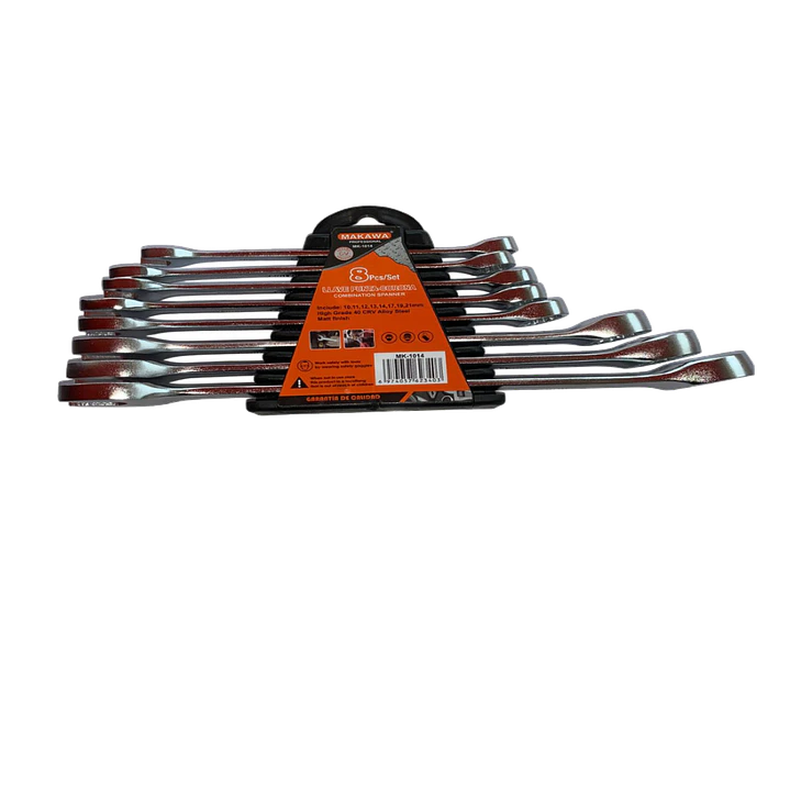 JGO LLAVE PUNTA CORONA POR 8PCS 10-21MM CRV MAKAWA 1