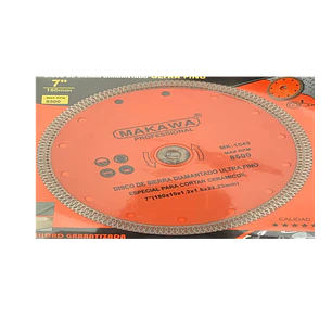 DISCO DIAMANTADO 180MM ULTRA FINO MAKAWA