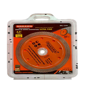 DISCO DIAMANTADO 115MM ULTRA FINO MAKAWA
