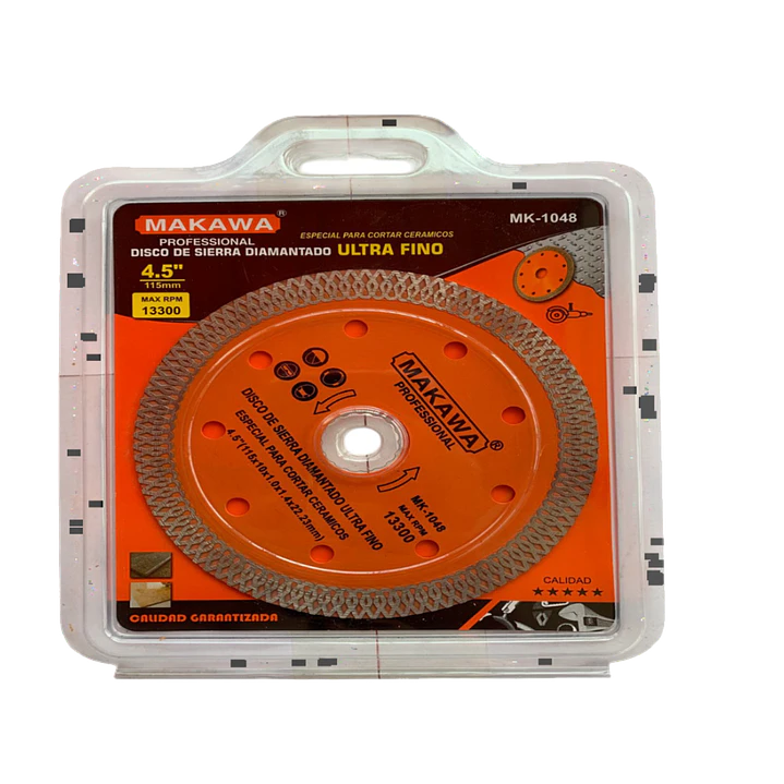 DISCO DIAMANTADO 115MM ULTRA FINO MAKAWA 1