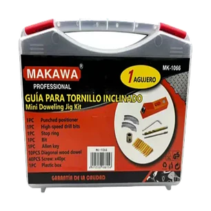GUIA PARA TORNILLO INCLINADO 1 AGUJERO MAKAWA