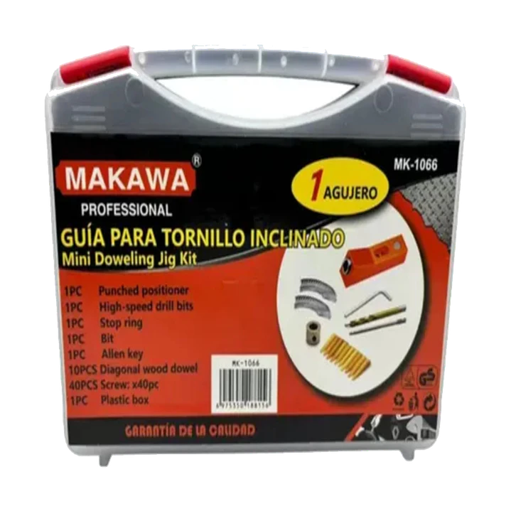 GUIA PARA TORNILLO INCLINADO 1 AGUJERO MAKAWA 1