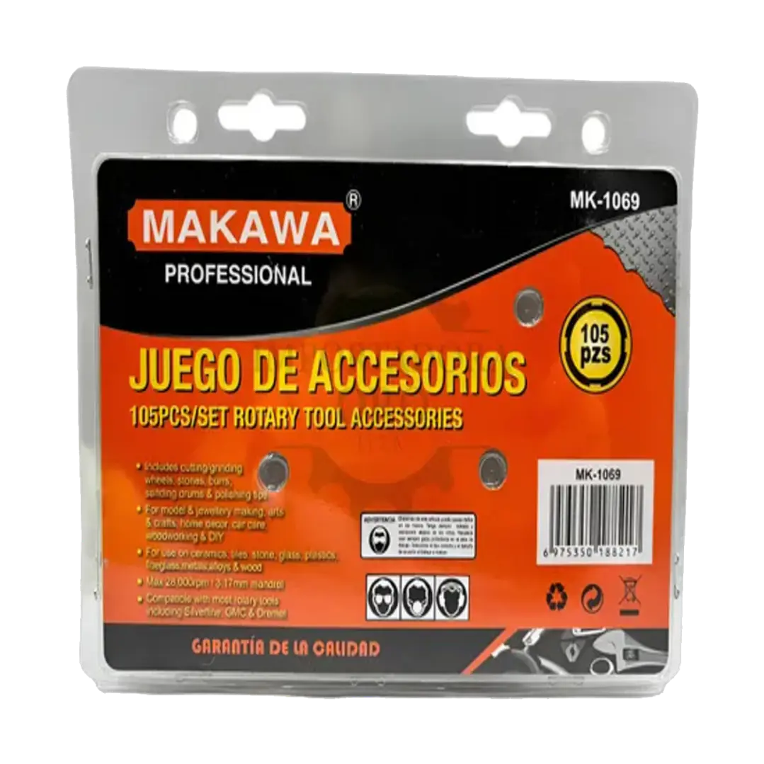 JGO ACCESORIOS P. MINITORNO POR 105PCS MAKAWA 1