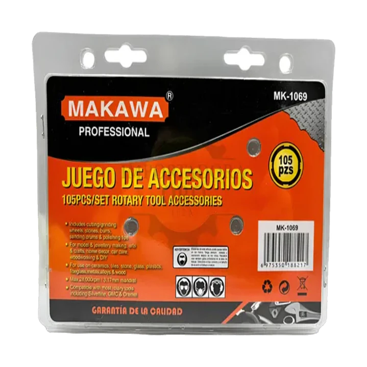 JGO ACCESORIOS P. MINITORNO POR 105PCS MAKAWA 1