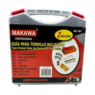 GUIA PARA TORNILLO INCLINADO 2 AGUJERO MAKAWA