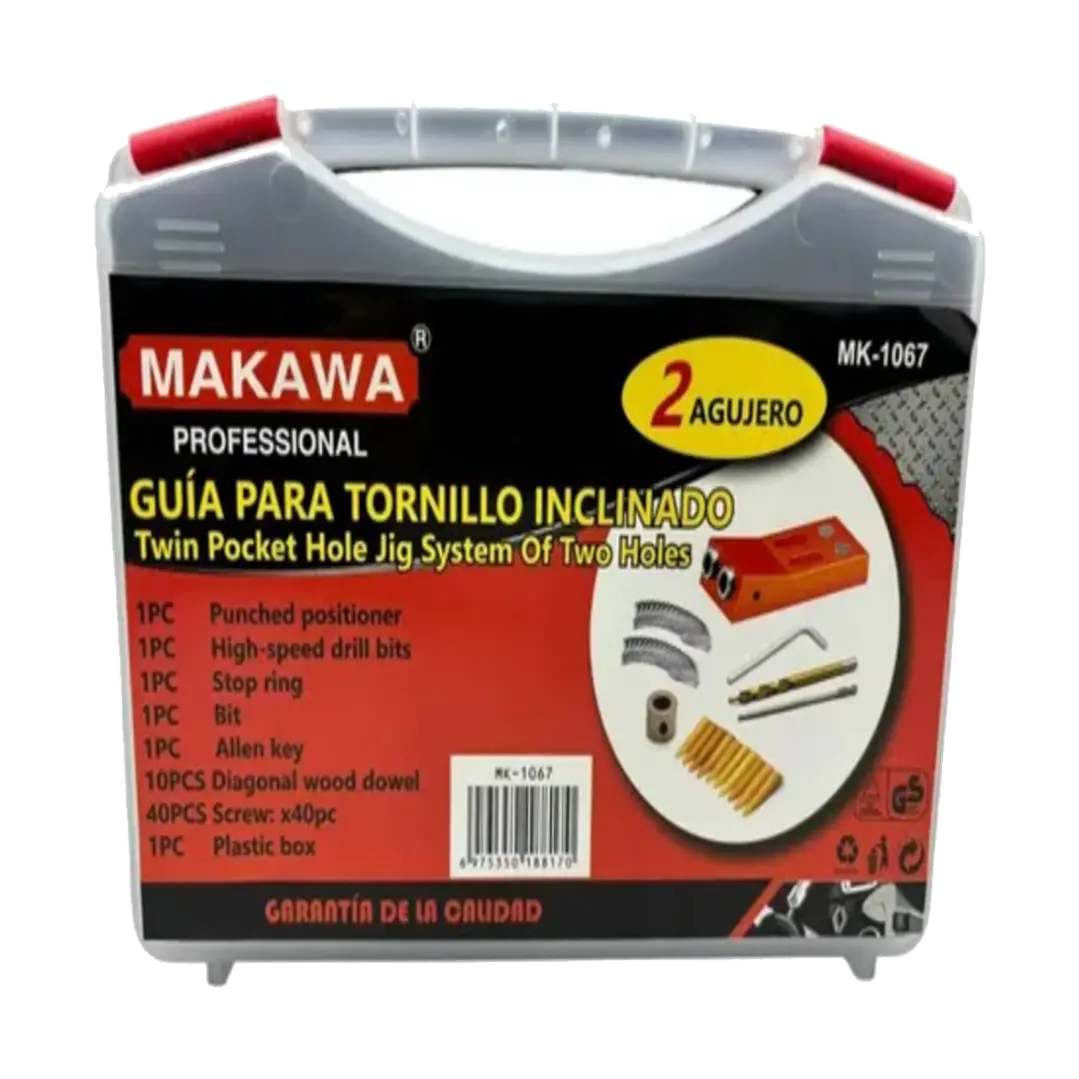 GUIA PARA TORNILLO INCLINADO 2 AGUJERO MAKAWA 1