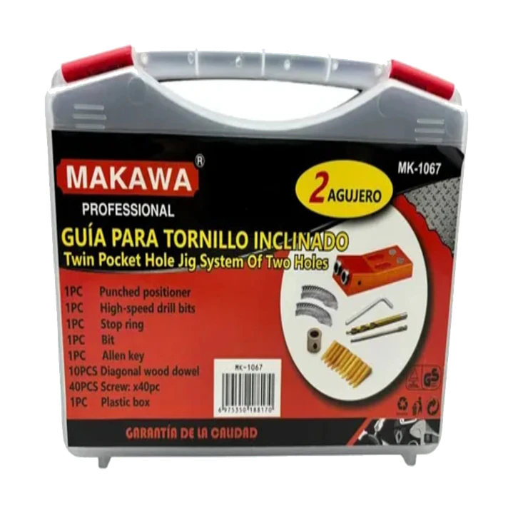GUIA PARA TORNILLO INCLINADO 2 AGUJERO MAKAWA 1