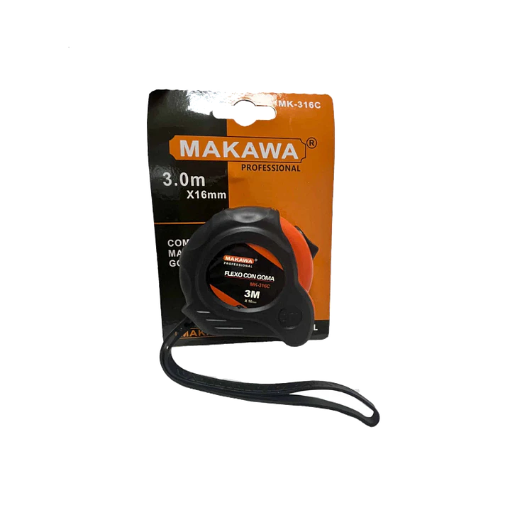 HUINCHA DE MEDIR 3MTS X 16MM C MAKAWA 1