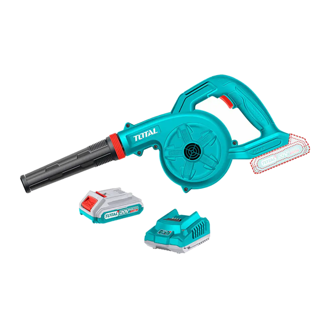 SOPLADOR INALAMBRICA 20V + CARG Y BAT TOTAL 1
