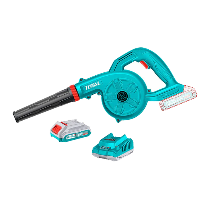 SOPLADOR INALAMBRICA 20V + CARG Y BAT TOTAL 1
