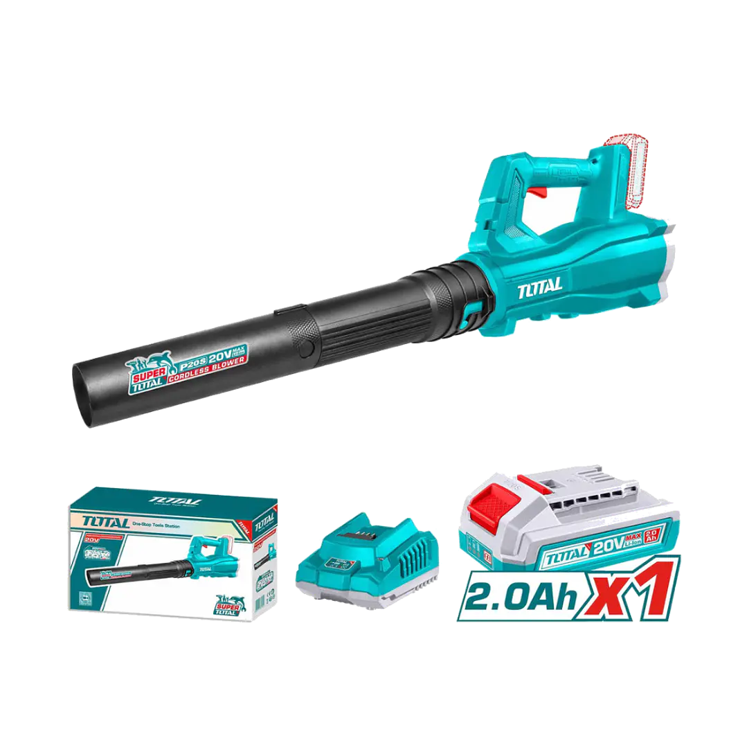SOPLADOR INALAMBRICO 20V 8,5m3/m CON 1 BAT Y CARG TOTAL 1