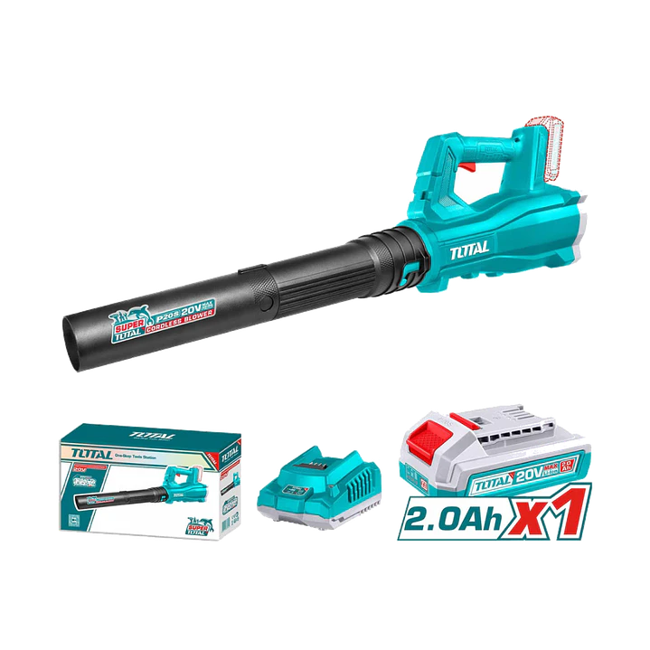 SOPLADOR INALAMBRICO 20V 8,5m3/m CON 1 BAT Y CARG TOTAL 1