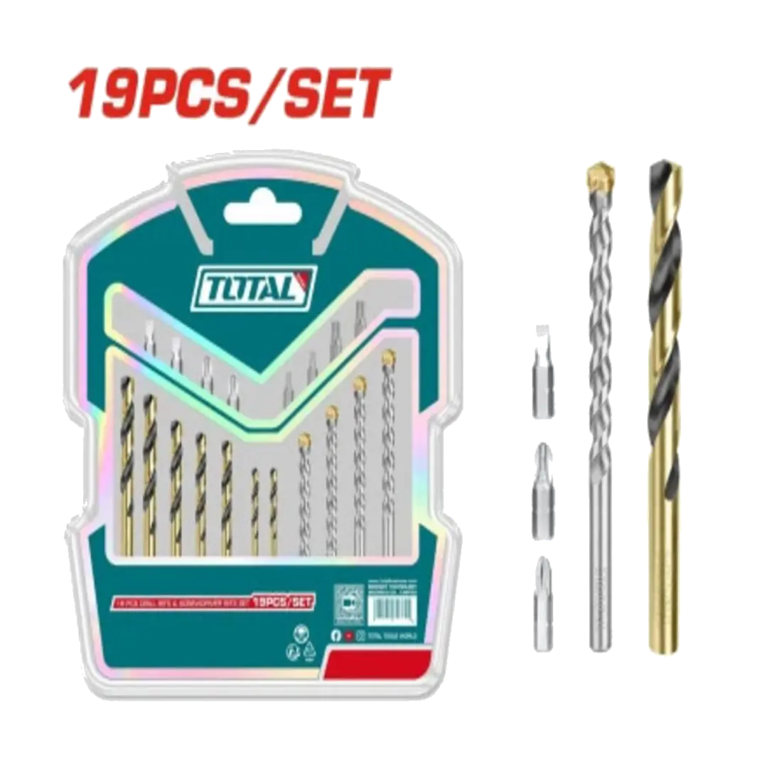 BROCA PARA METAL 4341 HSS 13MM TOTAL 1
