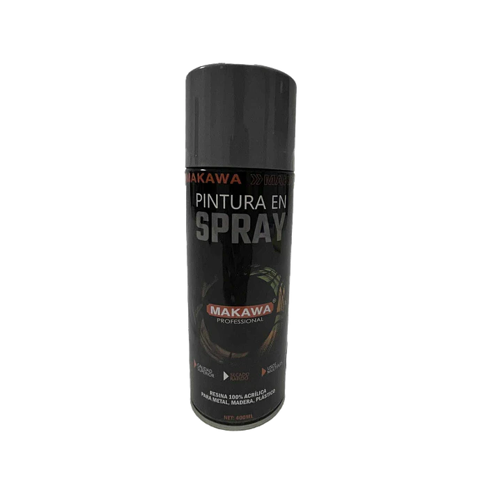 PINTURA EN SPRAY PLATA 36 MAKAWA 1