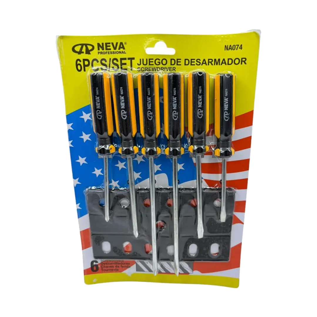 JGO DESTORNILLADOR POR 6PCS NEVA 1