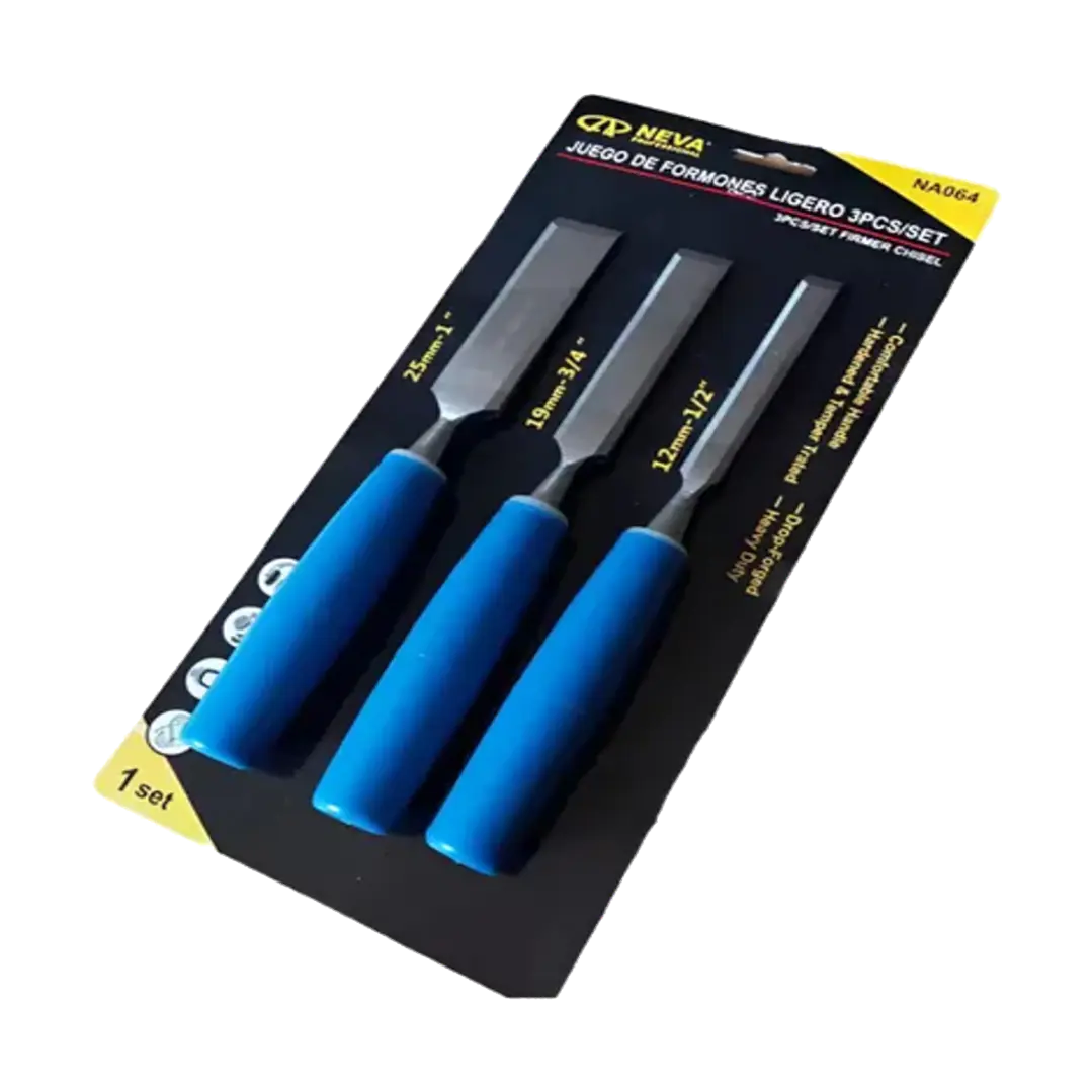 JGO FORMONES 3PCS MANGO PLASTICO NEVA 1