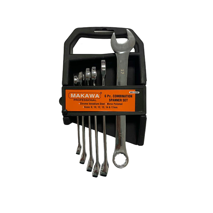 JGO LLAVE P. CORONA 6PCS 8-17MM CR-V SATIN MK 1