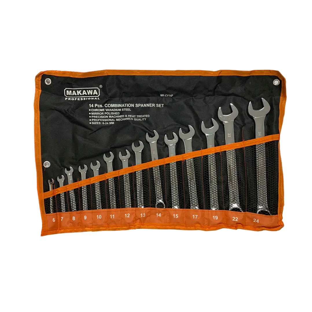 JGO LLAVE P. CORONA 14PCS 6-24MM CR-V SATIN MK 1