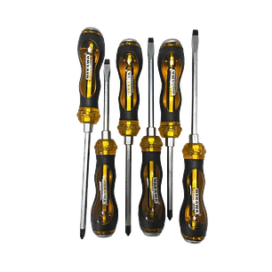 JGO DESTORNILLADOR 6PCS GOLPE MAKAWA