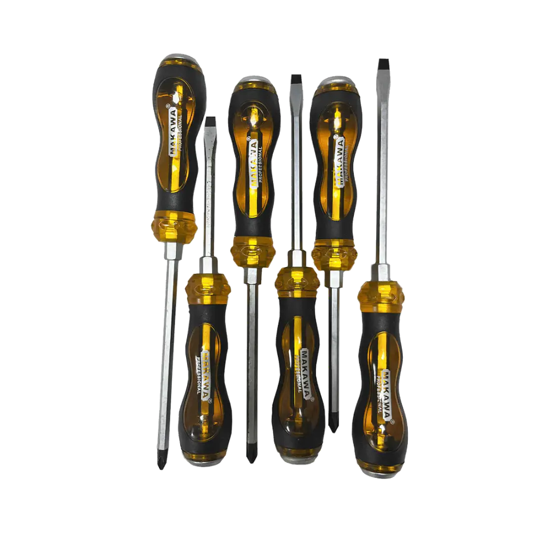JGO DESTORNILLADOR 6PCS GOLPE MAKAWA 1