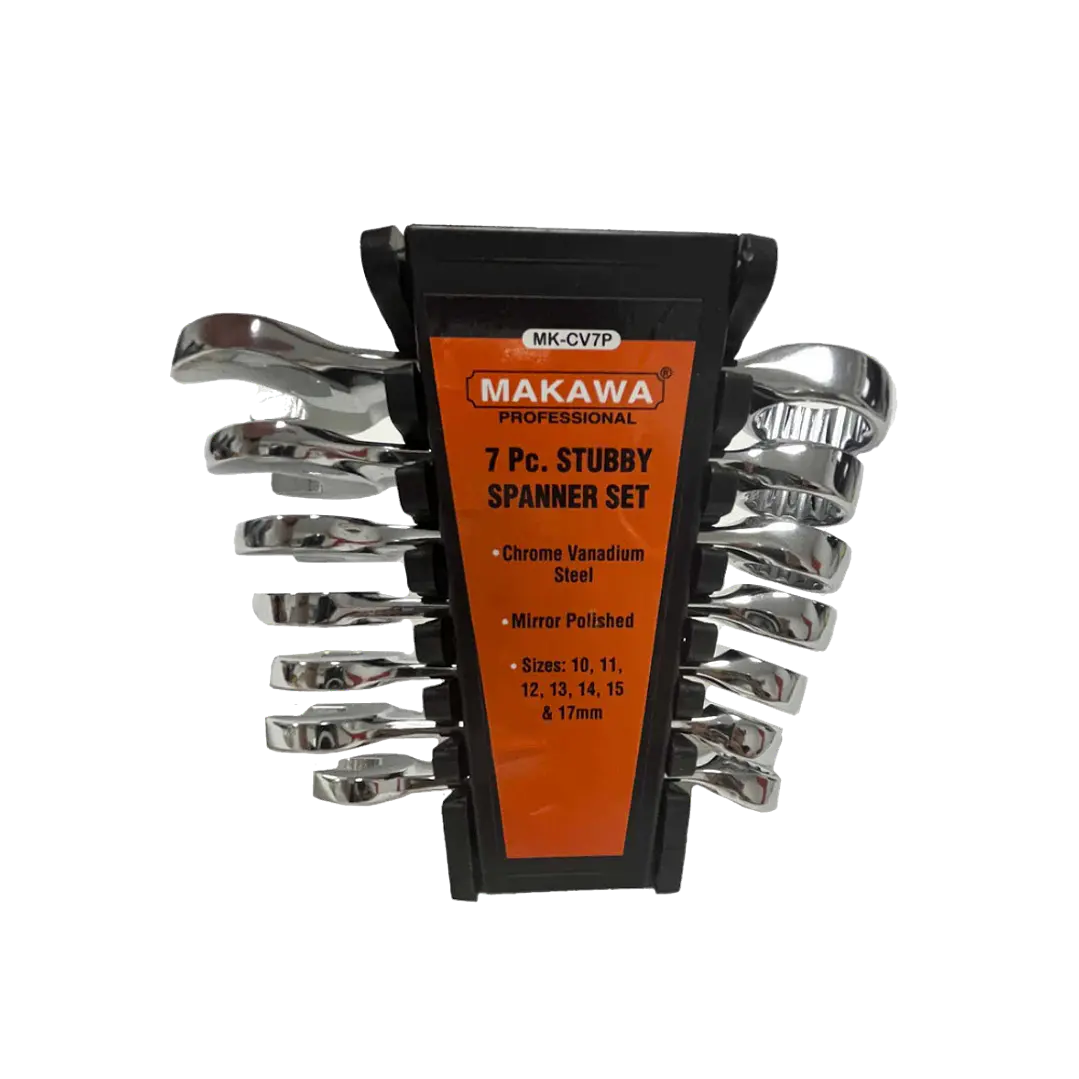 JGO LLAVE P. CORONA 7PCS 10-17MM CR-V SATIN MK 1
