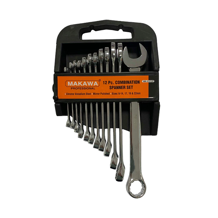JGO LLAVE P. CORONA 12PCS 6-22MM CR-V SATIN MK 1