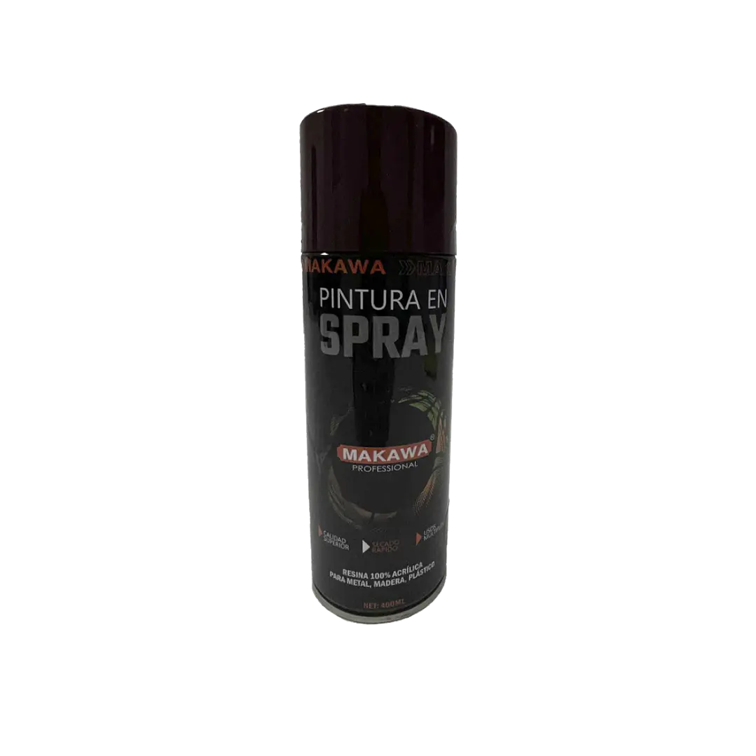 PINTURA EN SPRAY MARRON ANTIOXIDO 1203 MAKAWA 1
