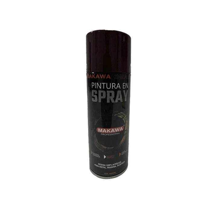 PINTURA EN SPRAY MARRON ANTIOXIDO 1203 MAKAWA 1